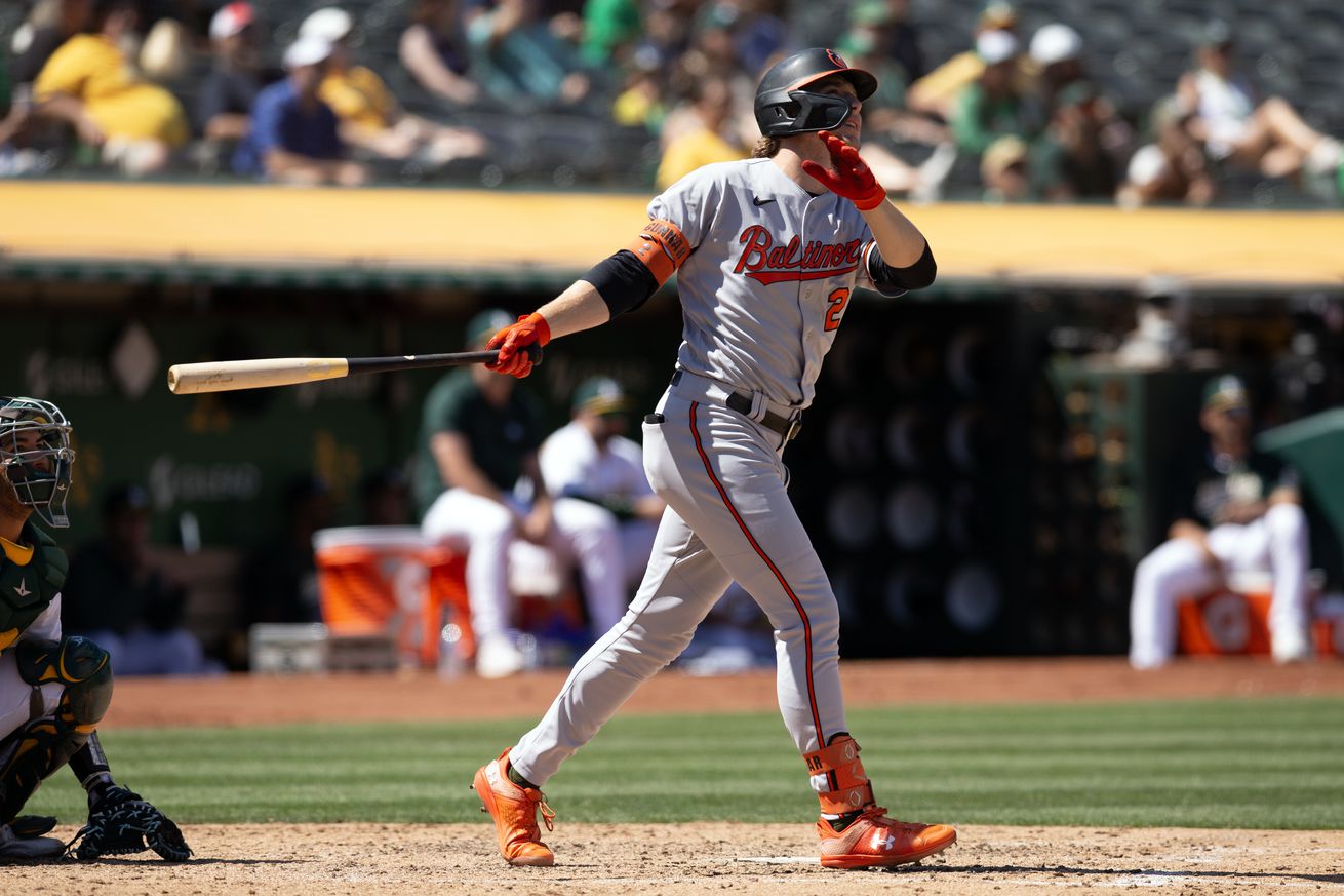 MLB: Baltimore Orioles at Oakland Athletics