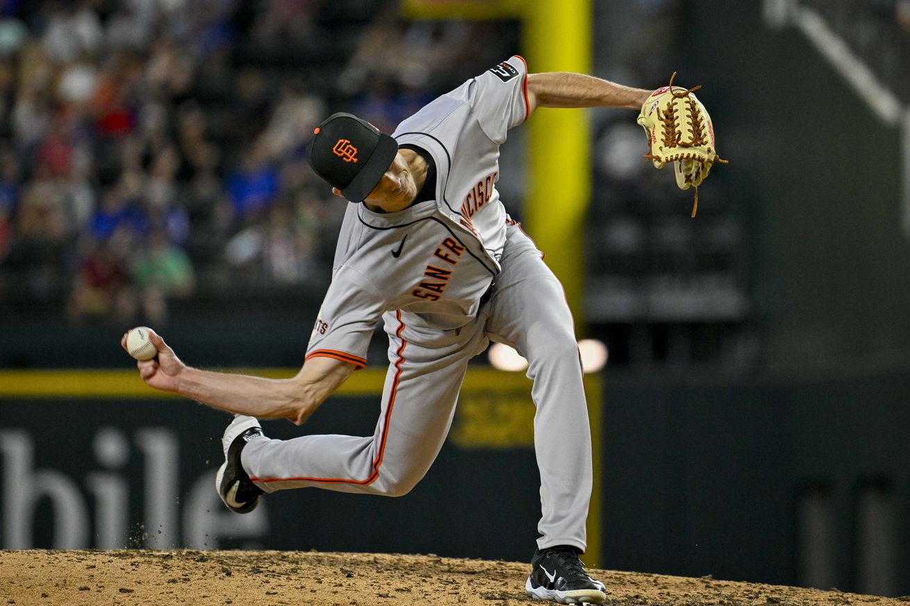 MLB: San Francisco Giants at Texas Rangers
