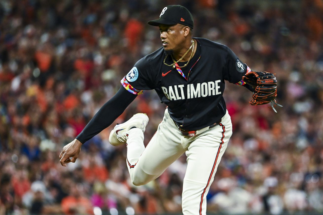 MLB: Texas Rangers at Baltimore Orioles