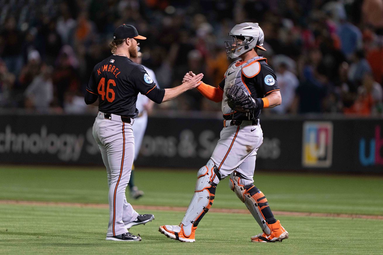 MLB: Baltimore Orioles at Oakland Athletics