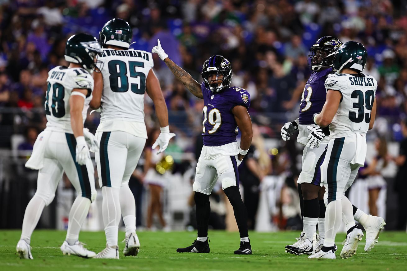 Philadelphia Eagles v Baltimore Ravens