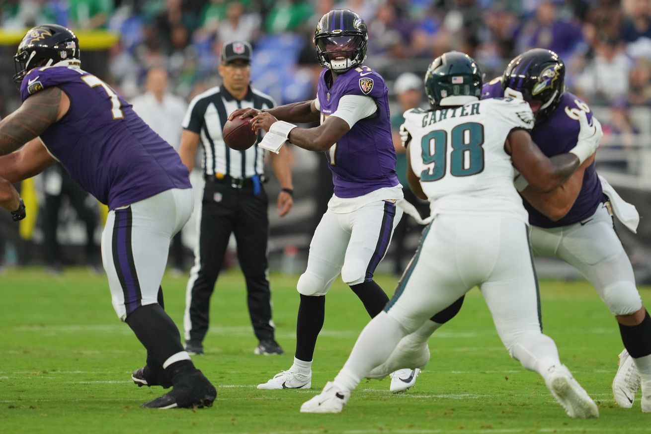 NFL: Philadelphia Eagles at Baltimore Ravens