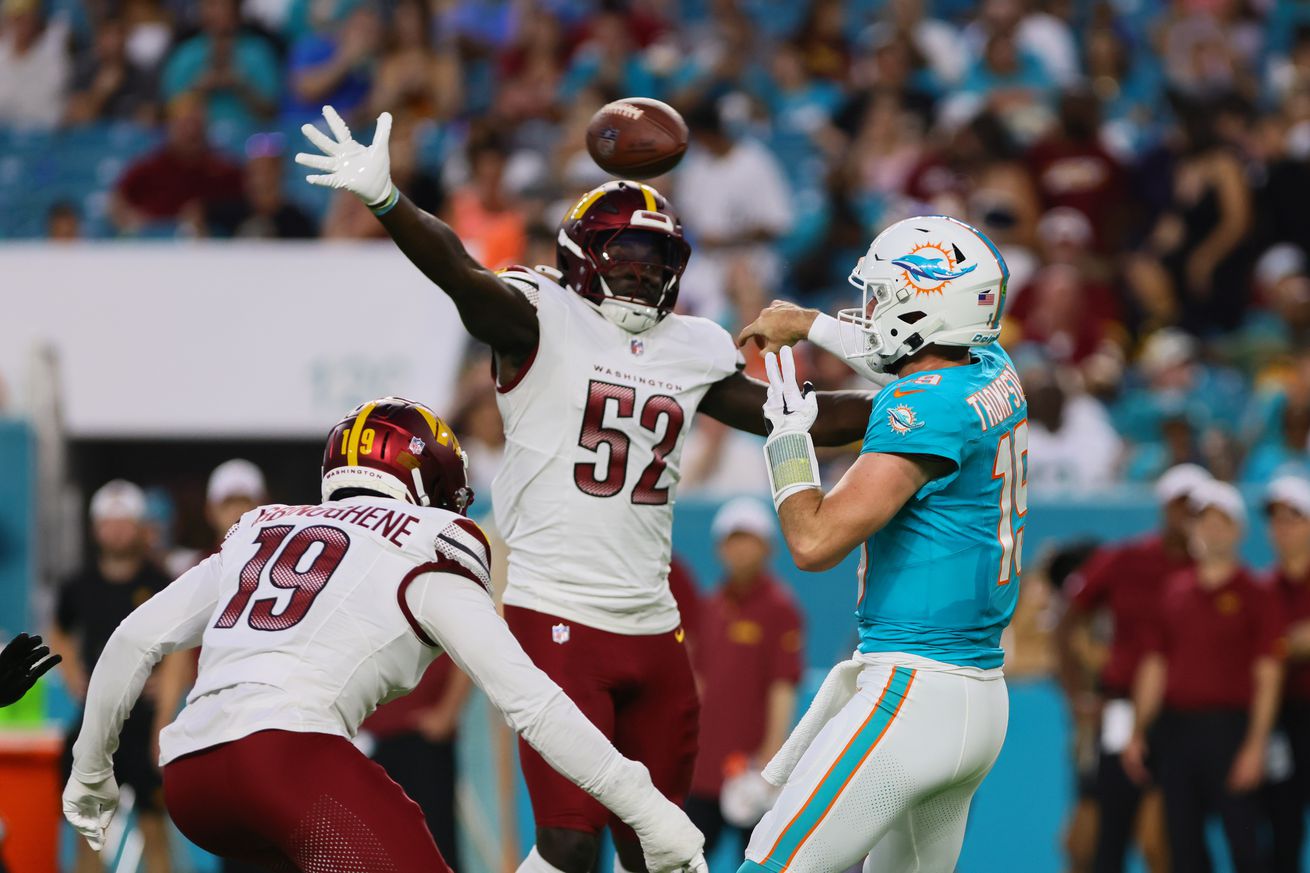 NFL: Washington Commanders at Miami Dolphins