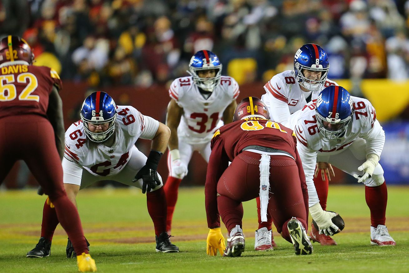 NFL: DEC 18 Giants at Commanders