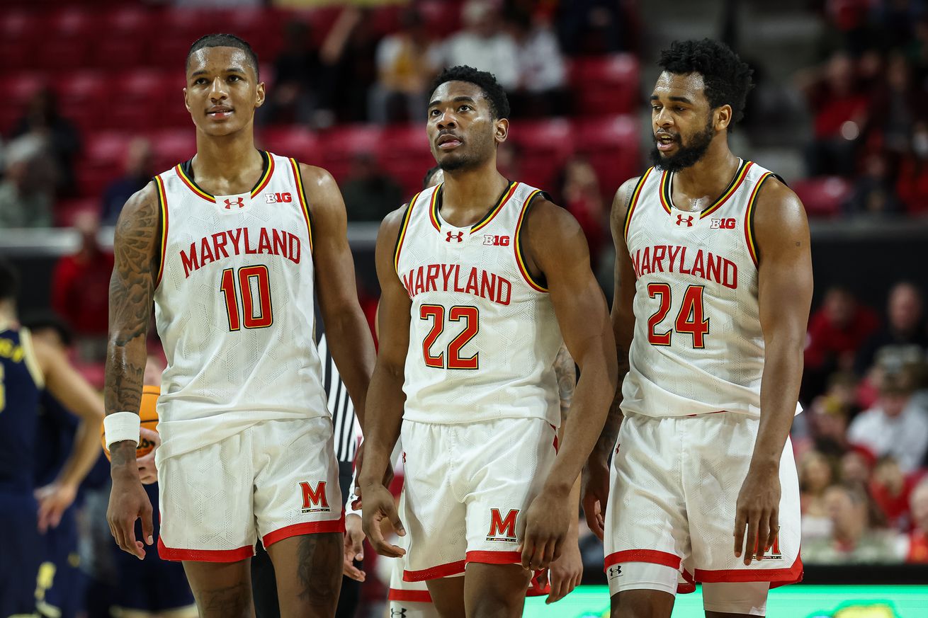 NCAA Men’s Basketball: Michigan at University of Maryland - January 11, 2024
