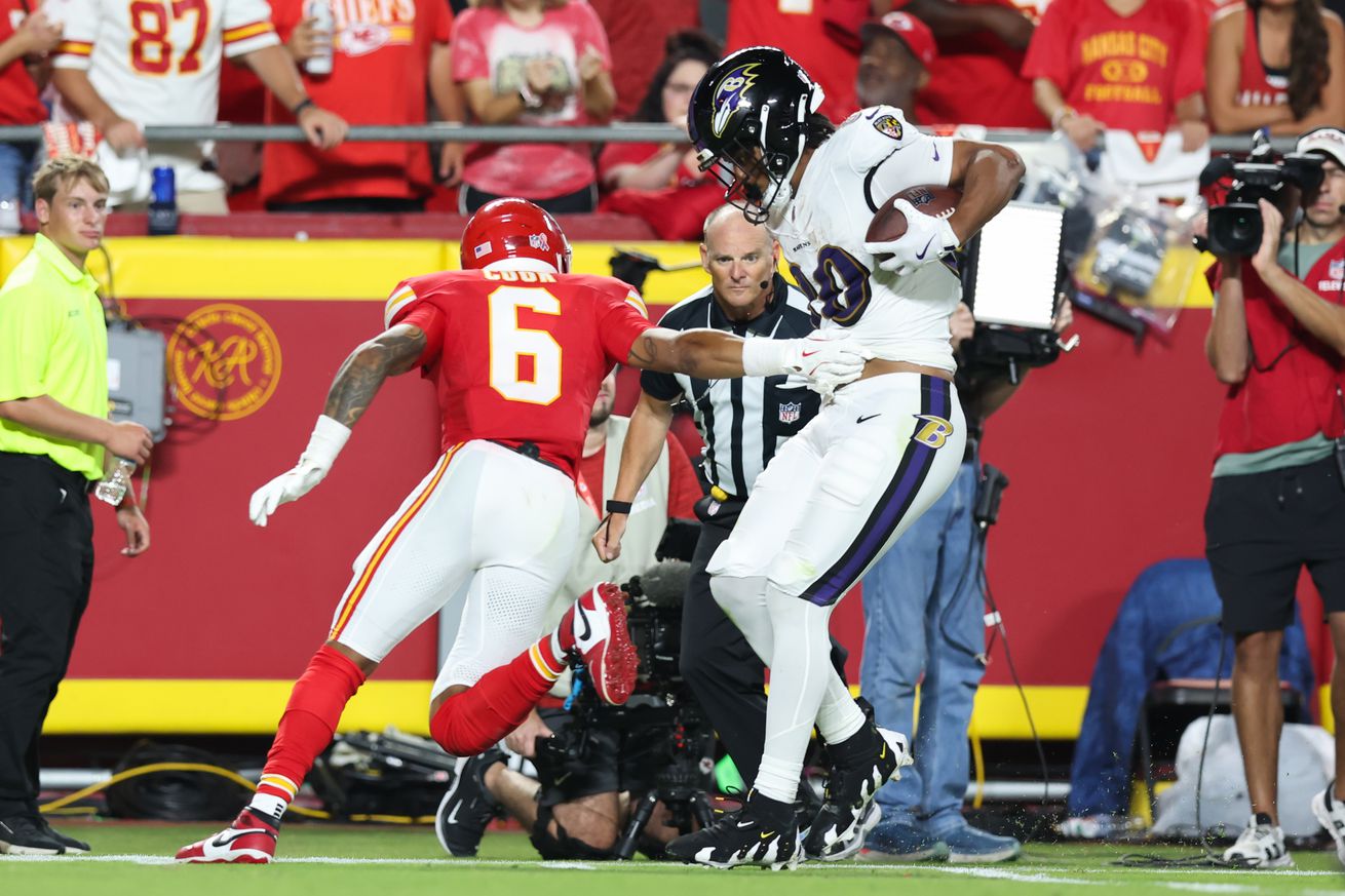 NFL: SEP 05 Ravens at Chiefs