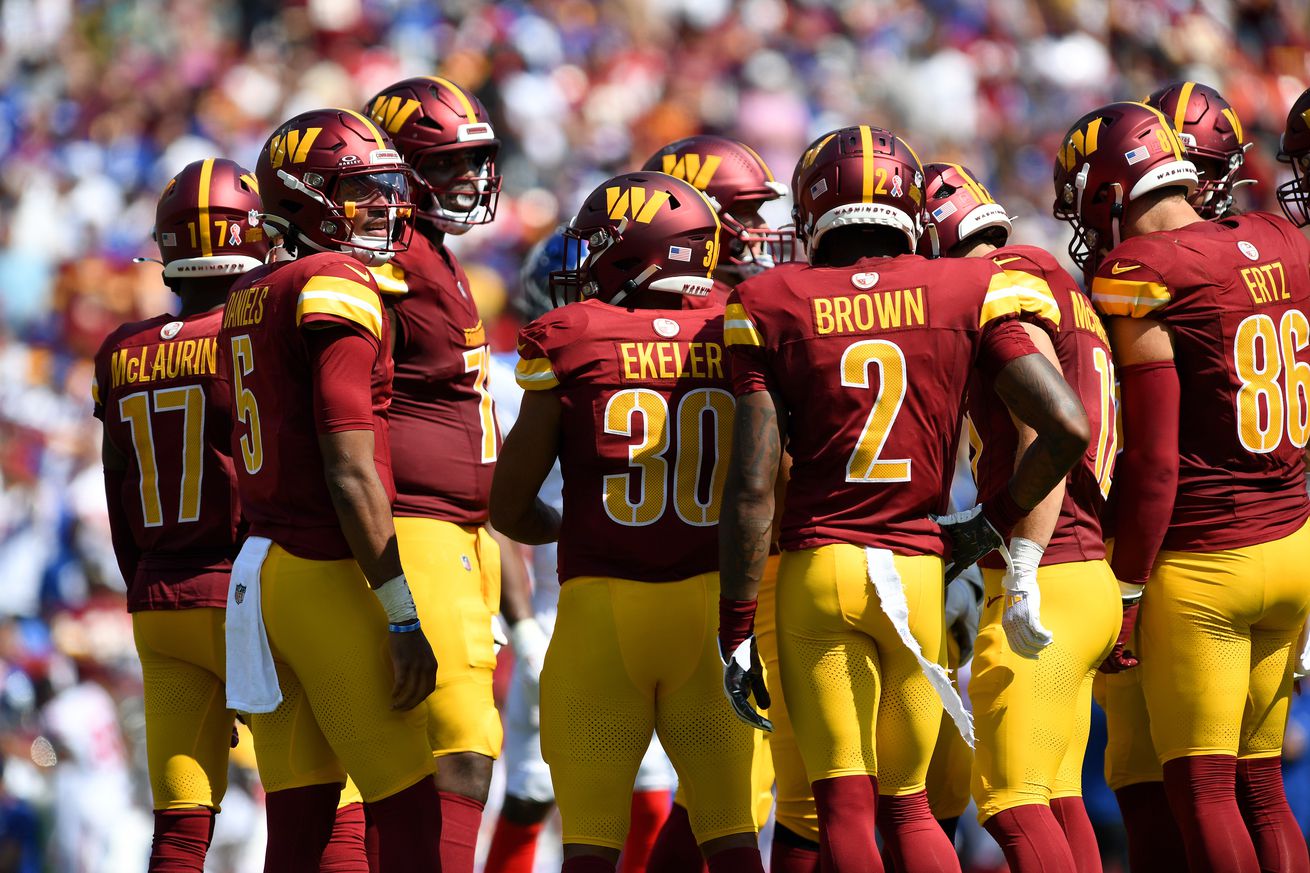 NFL: SEP 15 Giants at Commanders