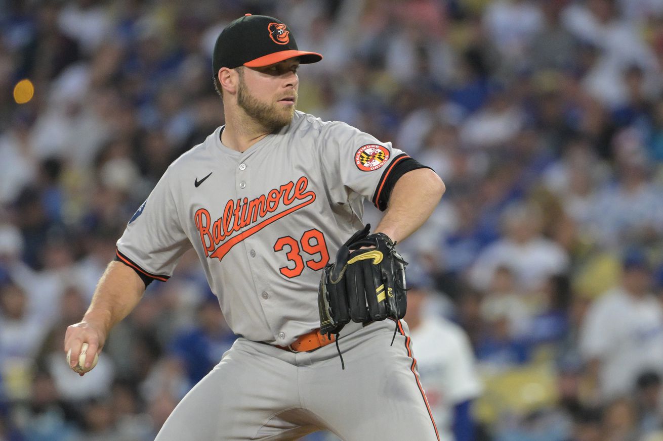 MLB: Baltimore Orioles at Los Angeles Dodgers