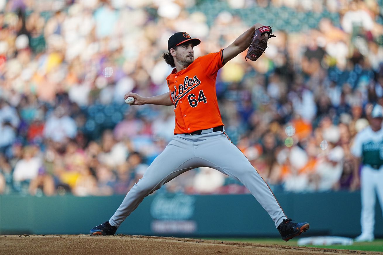 MLB: Baltimore Orioles at Colorado Rockies