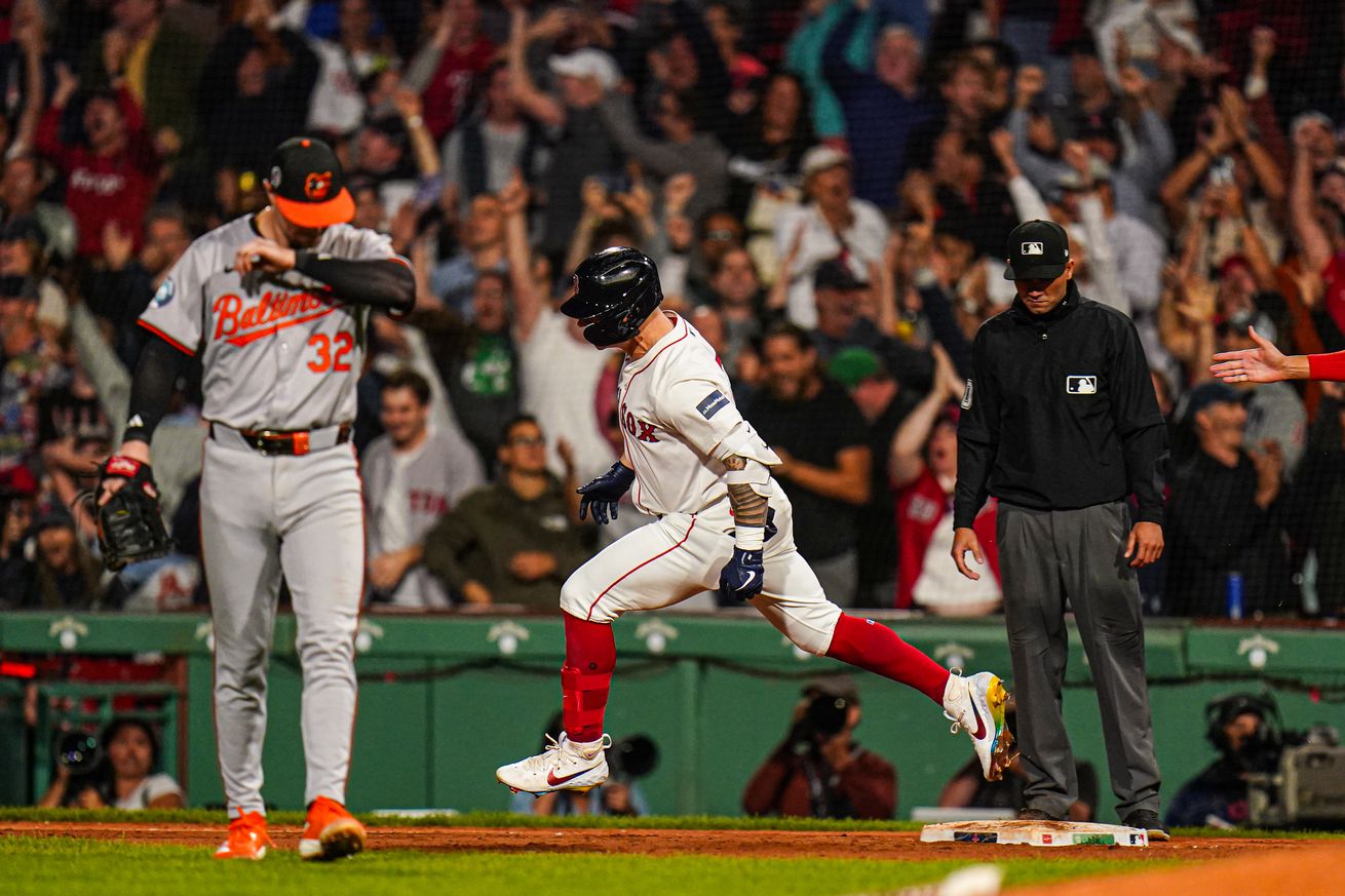 MLB: Baltimore Orioles at Boston Red Sox