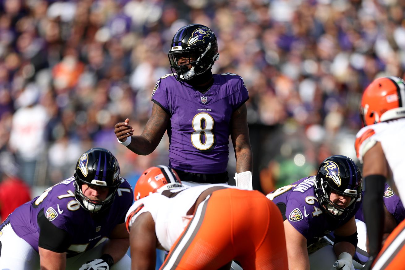 Cleveland Browns v Baltimore Ravens