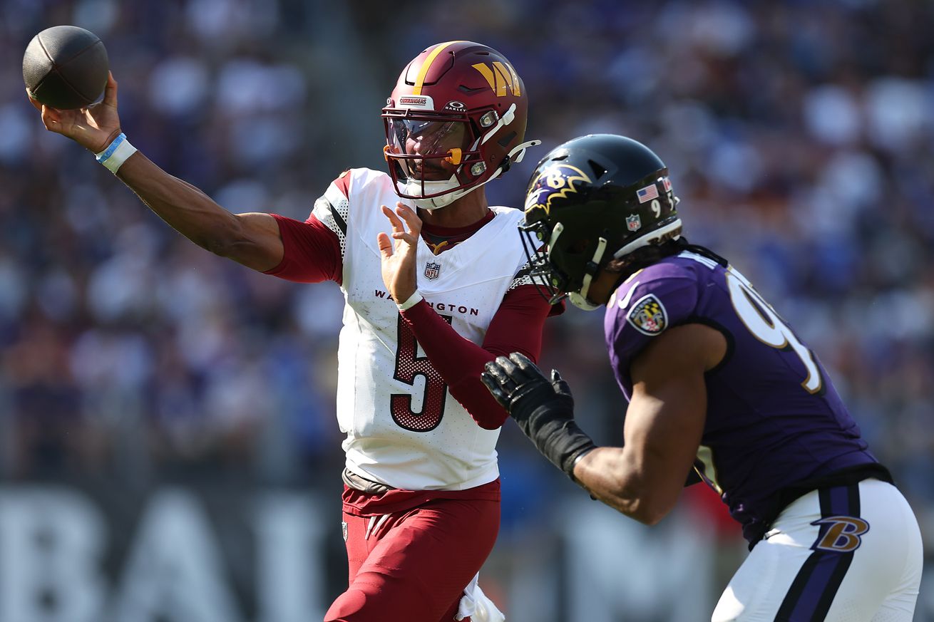 Washington Commanders v Baltimore Ravens