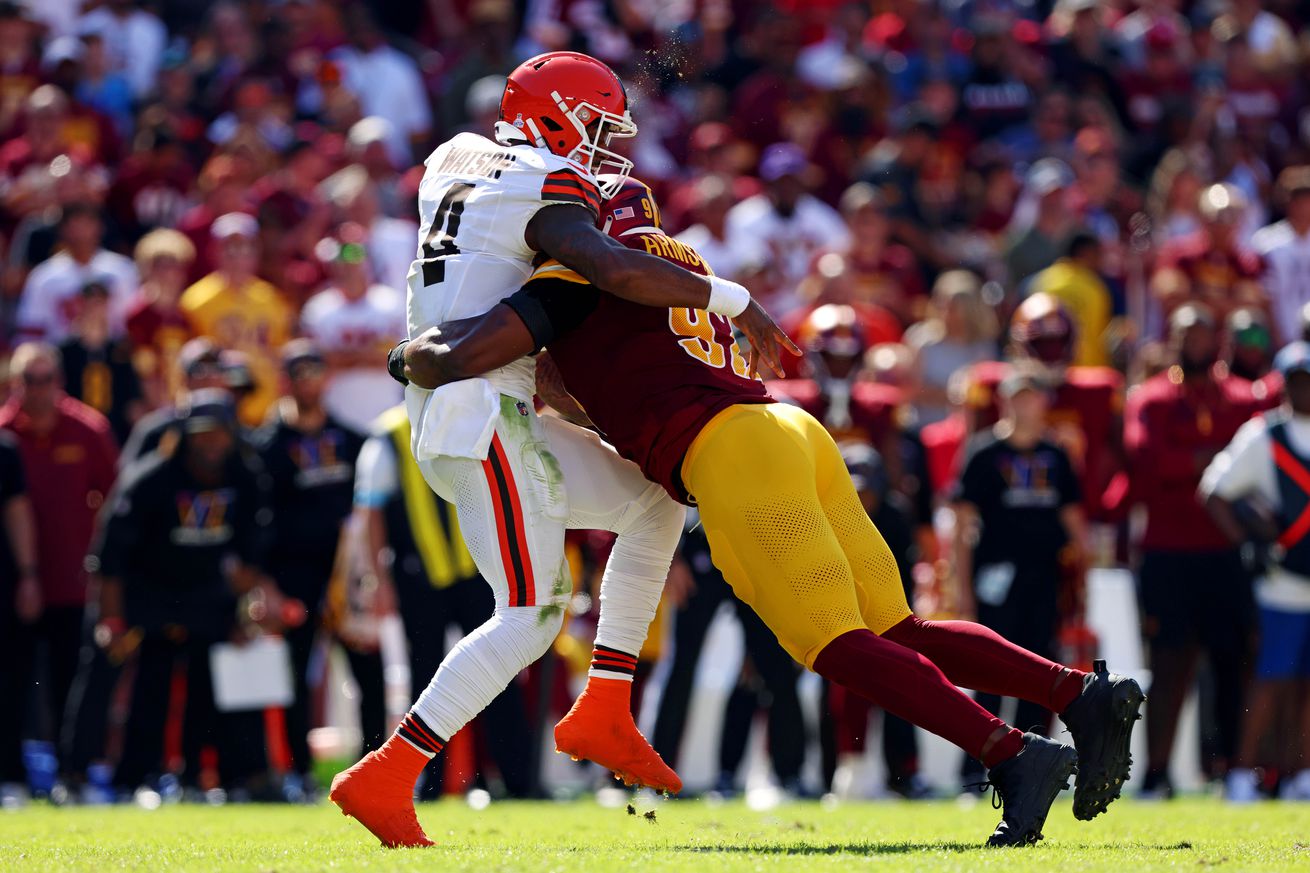NFL: Cleveland Browns at Washington Commanders