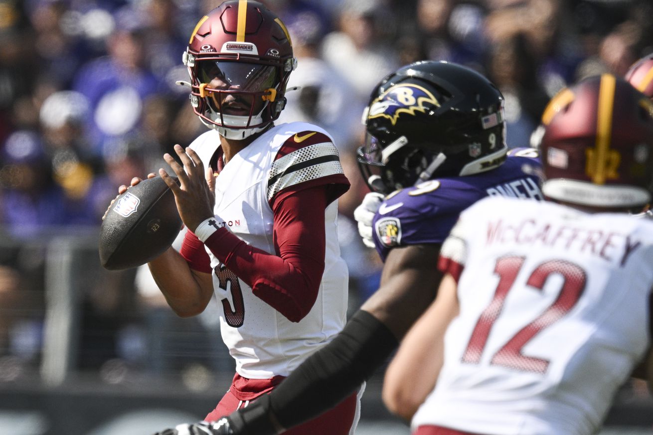NFL: Washington Commanders at Baltimore Ravens