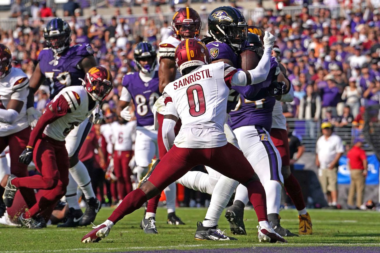 NFL: Washington Commanders at Baltimore Ravens