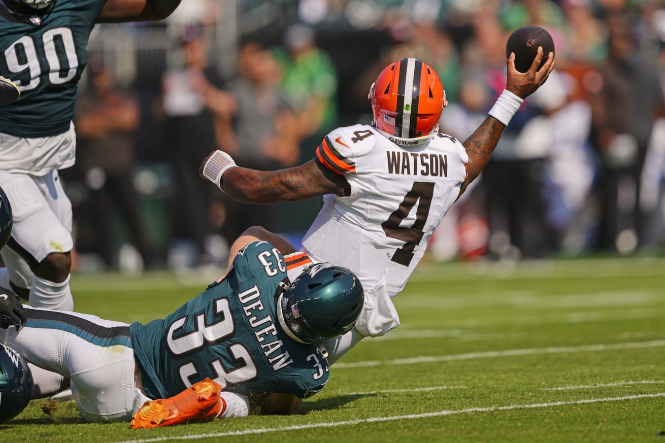 NFL: OCT 13 Browns at Eagles