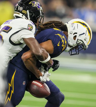 Chargers Ravens at SoFi Stadium.