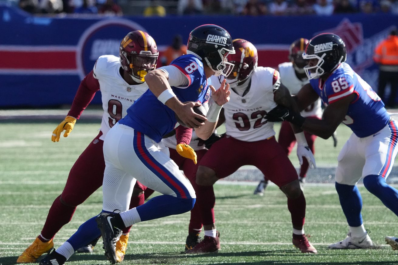 NFL: Washington Commanders at New York Giants