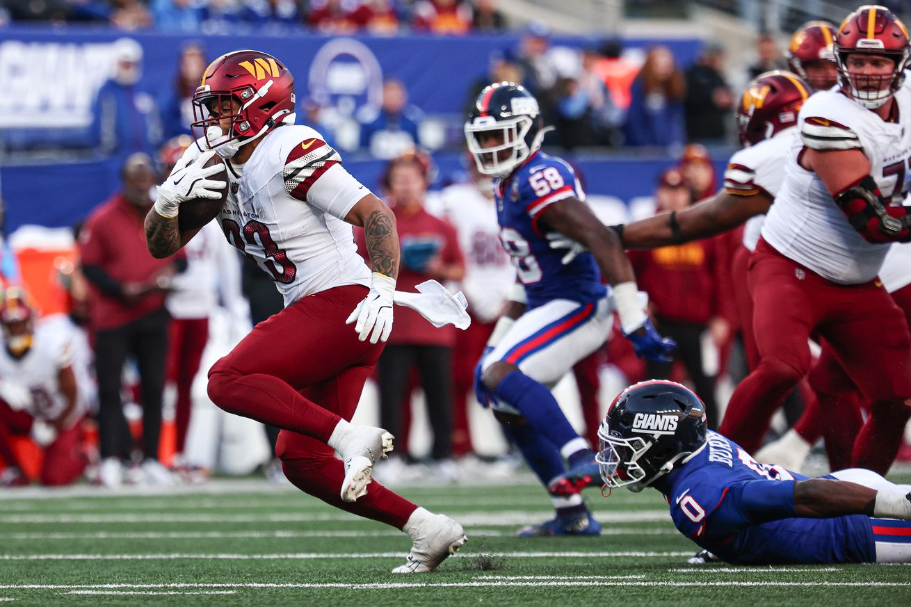 NFL: Washington Commanders at New York Giants