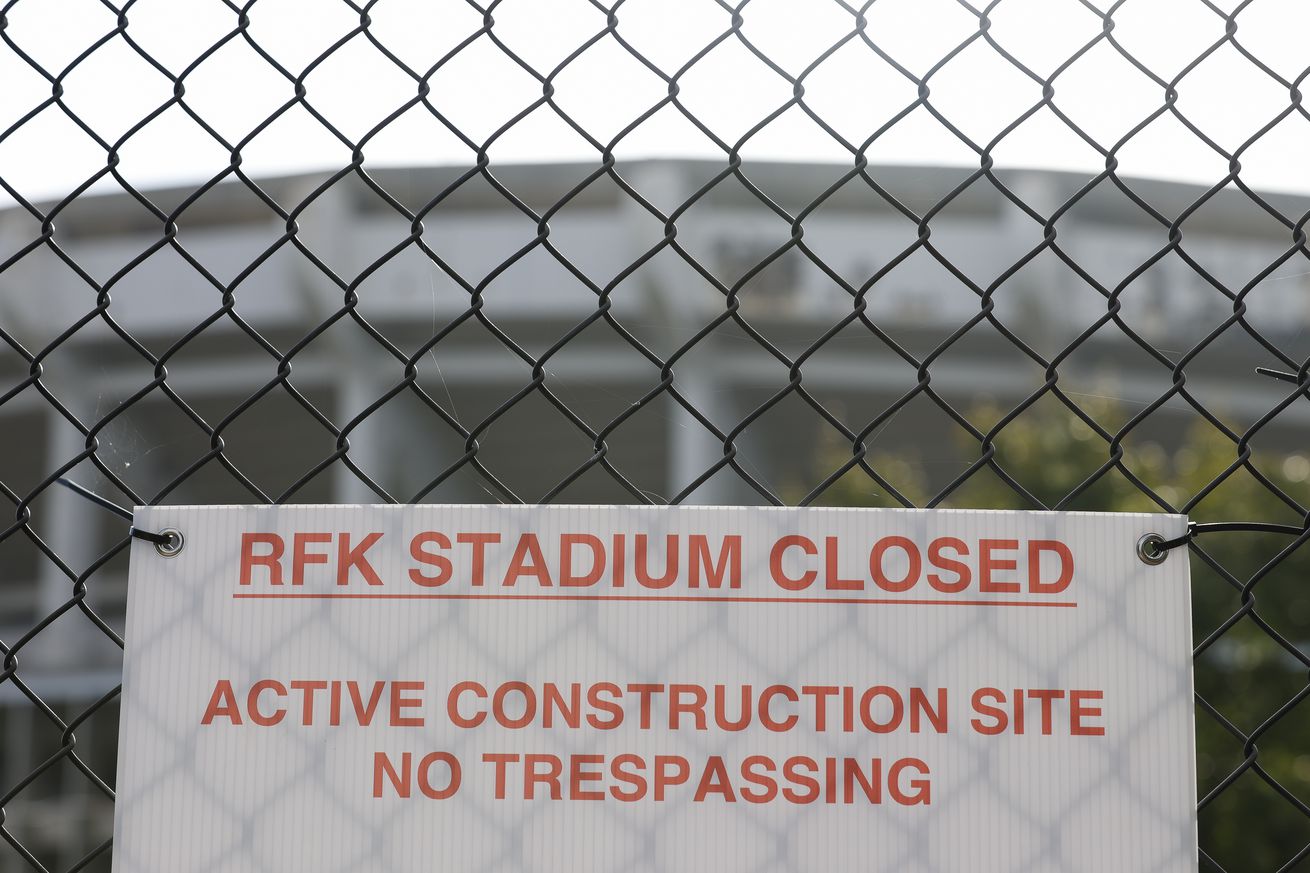 Robert F. Kennedy Memorial Stadium...