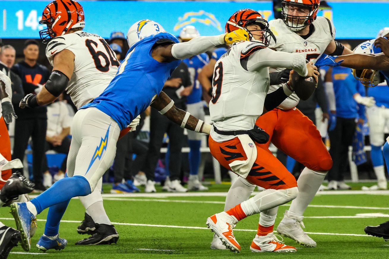 Chargers Bengals at SoFi.