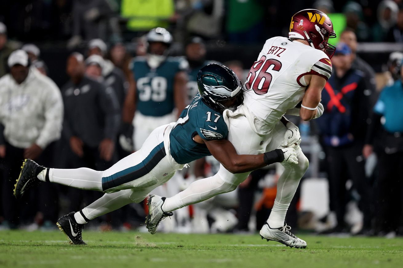 Washington Commanders v Philadelphia Eagles