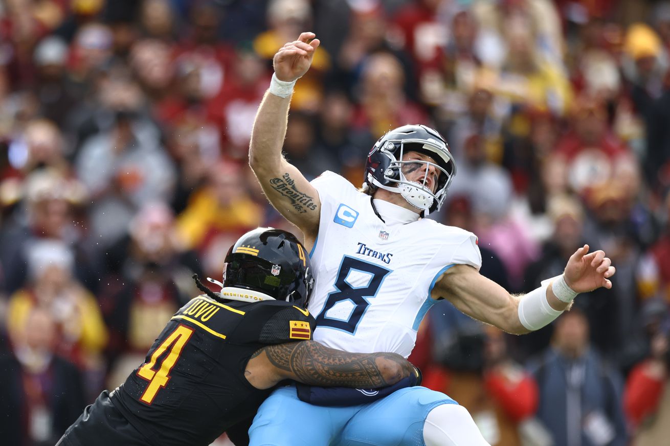 Tennessee Titans v Washington Commanders