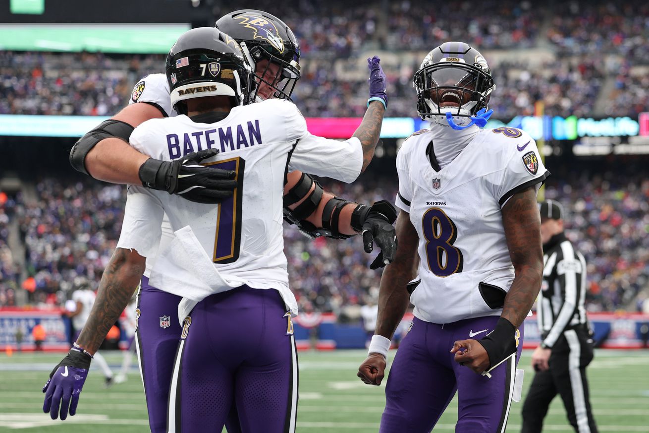 Baltimore Ravens v New York Giants