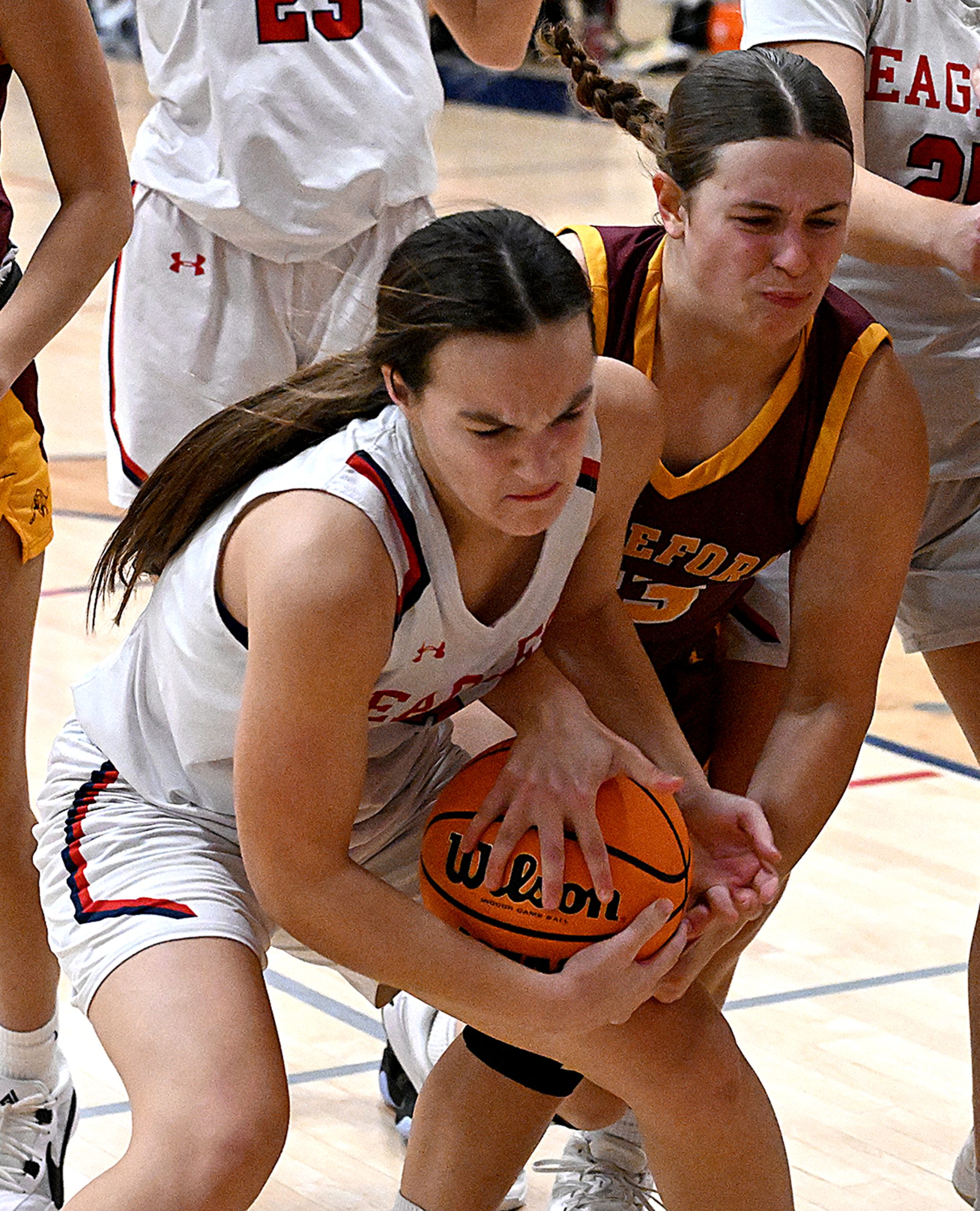 FSK #3 Abby Rieger and Hereford 33, Gabby Viscuso battle...