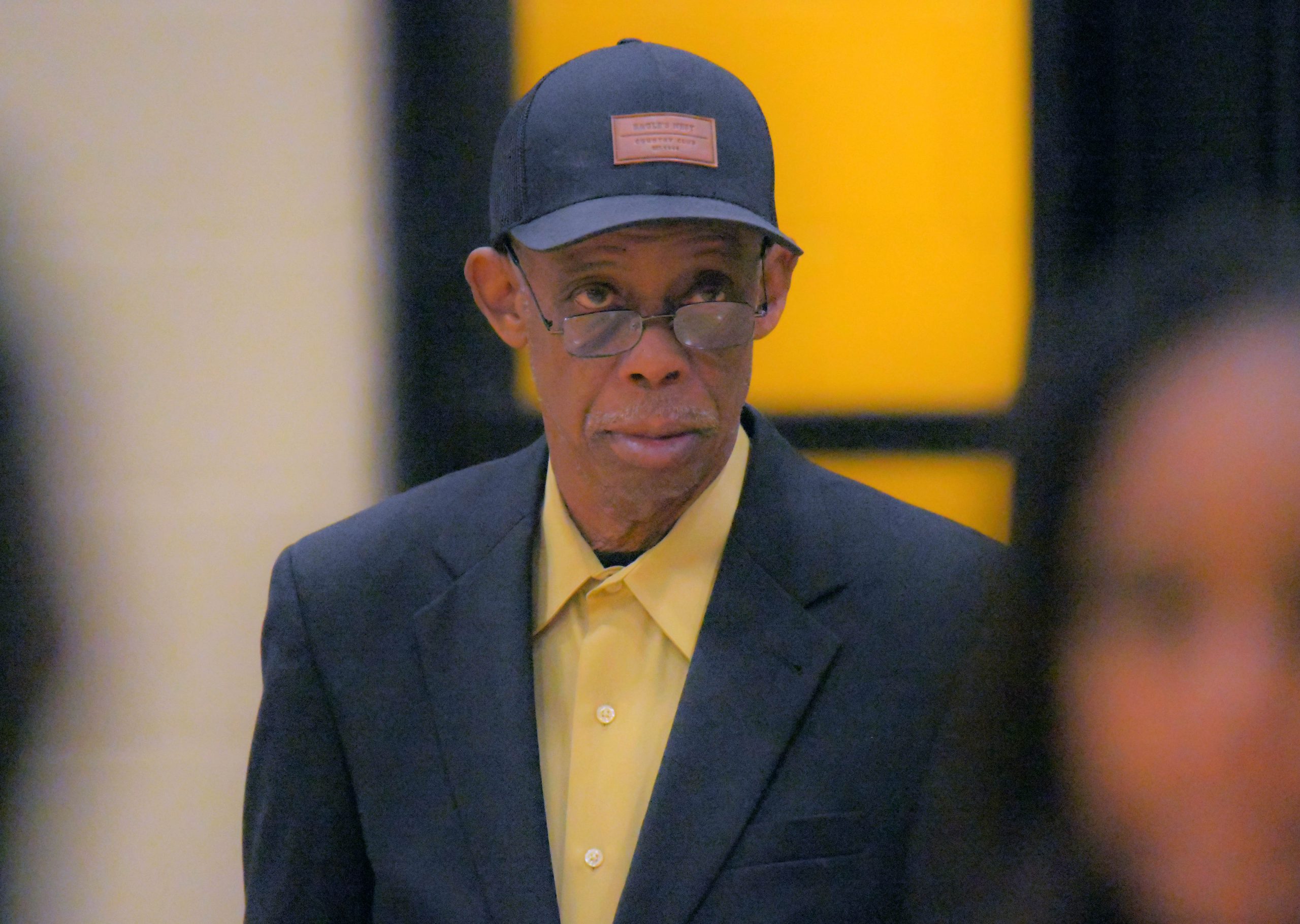 St. Frances Academy Panthers assistant basketball coach Kenneth Taylor during...
