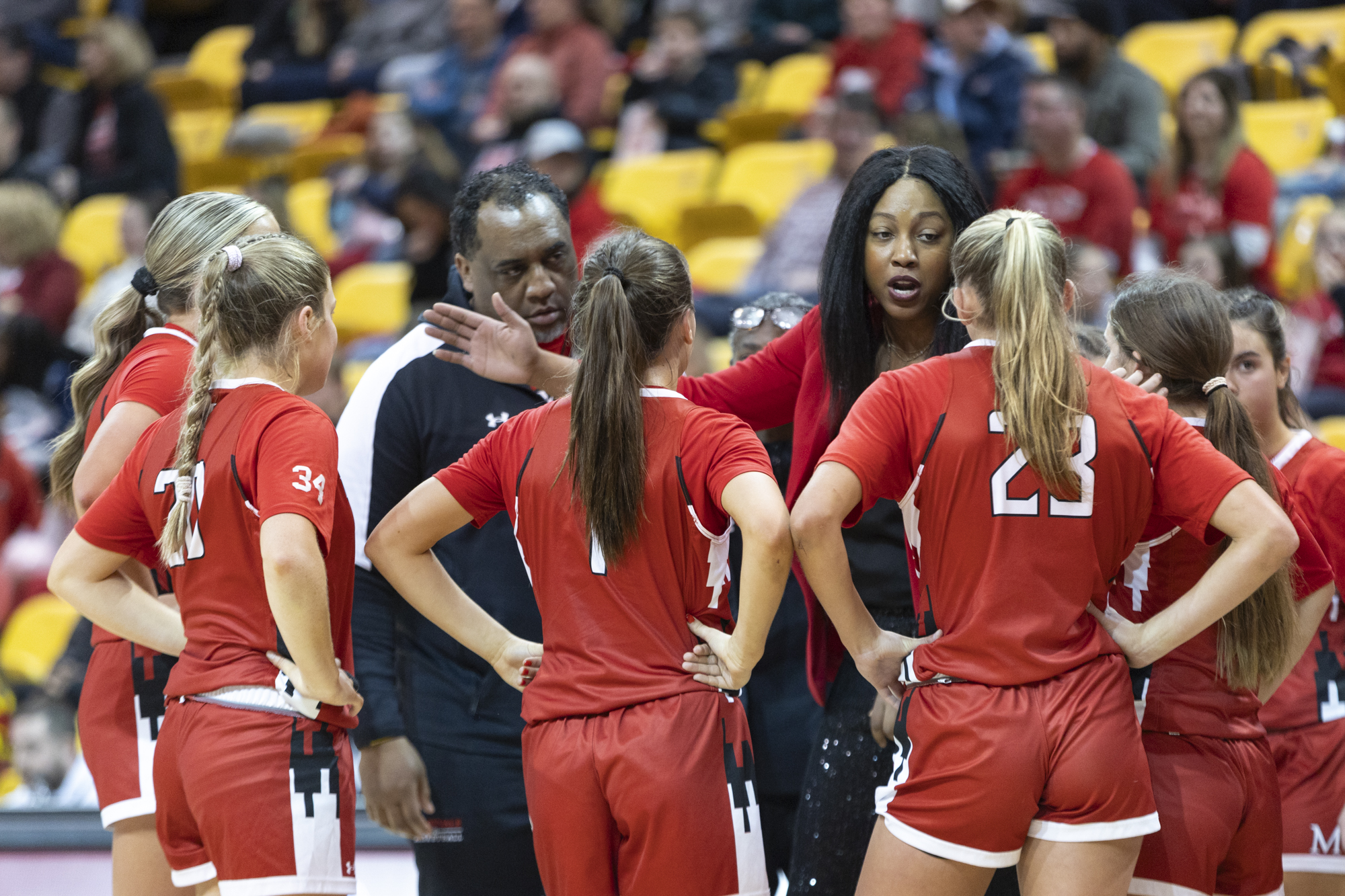 Maryvale Head Coach Telia Marks speaks to her time in...