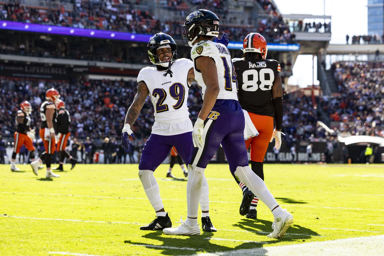 Baltimore Ravens v Cleveland Browns