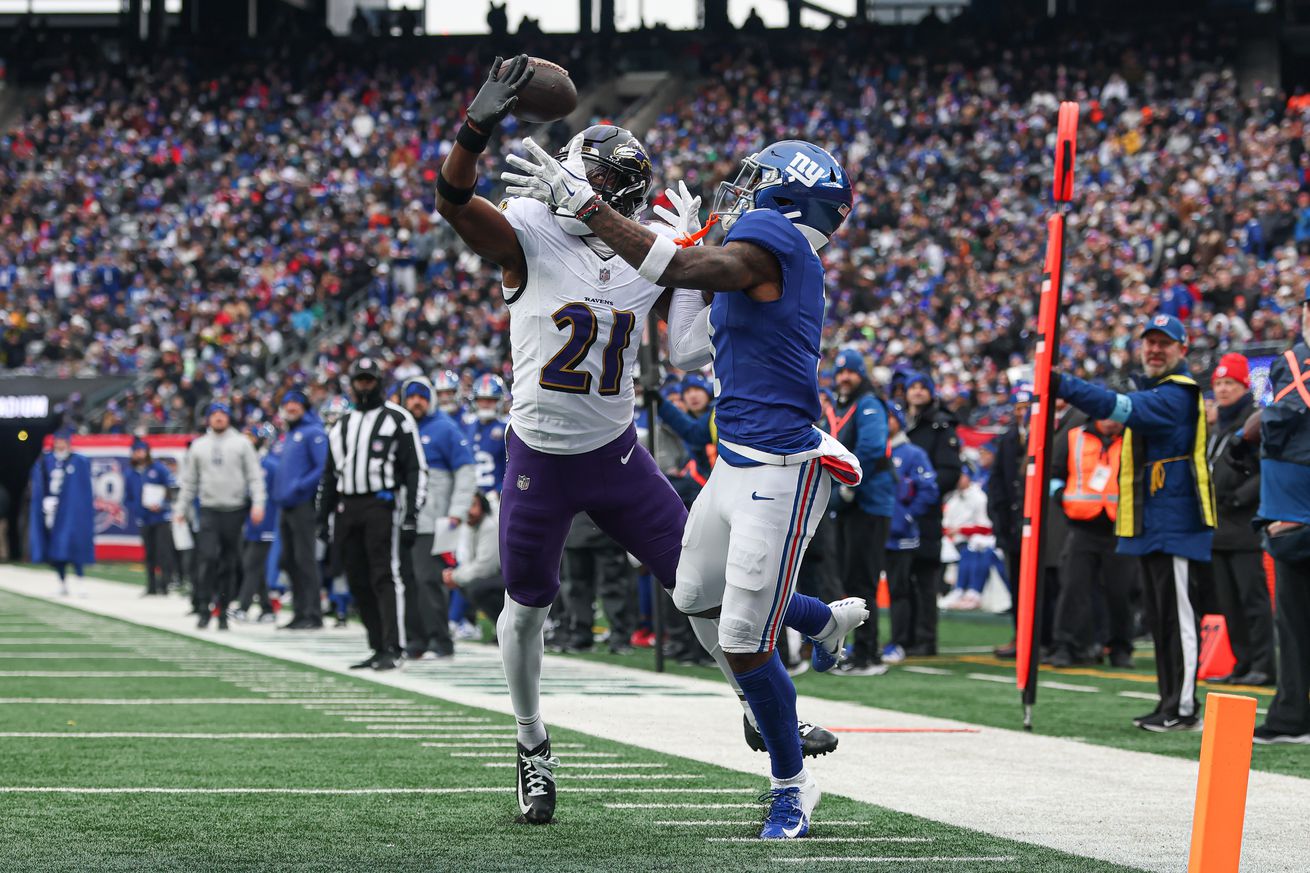 NFL: Baltimore Ravens at New York Giants