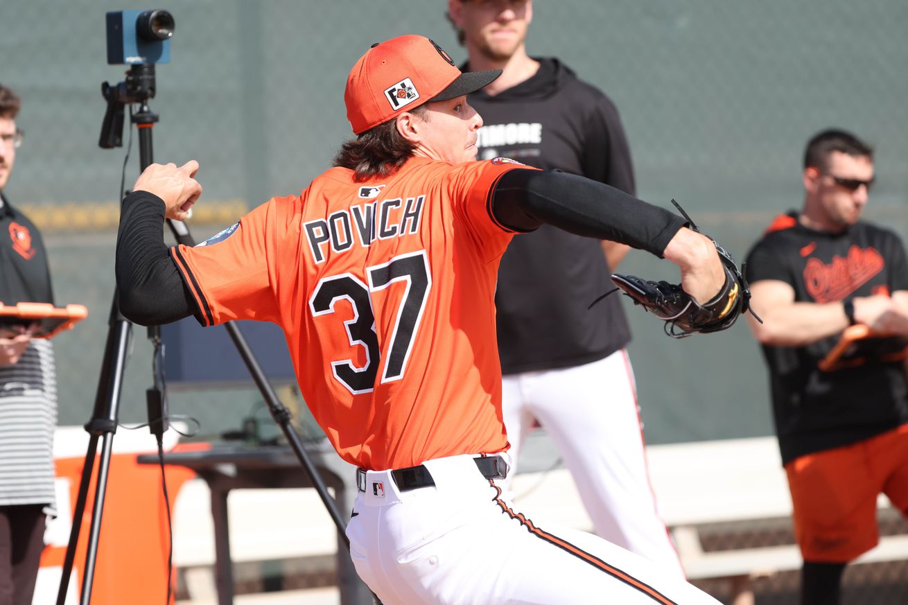 MLB: Baltimore Orioles-Workouts