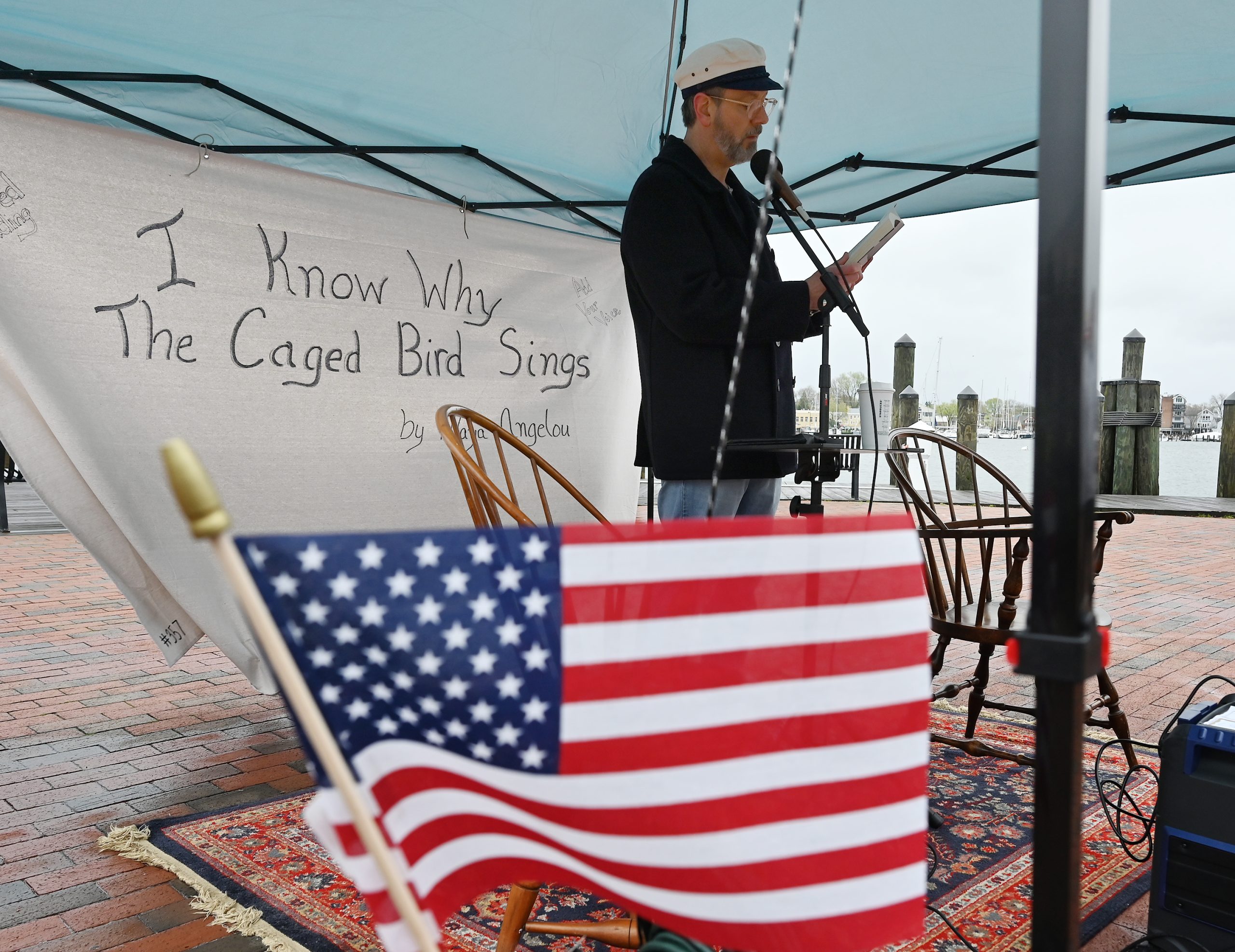 Ben Thompson reads a chapter from the book. Local alumni,...