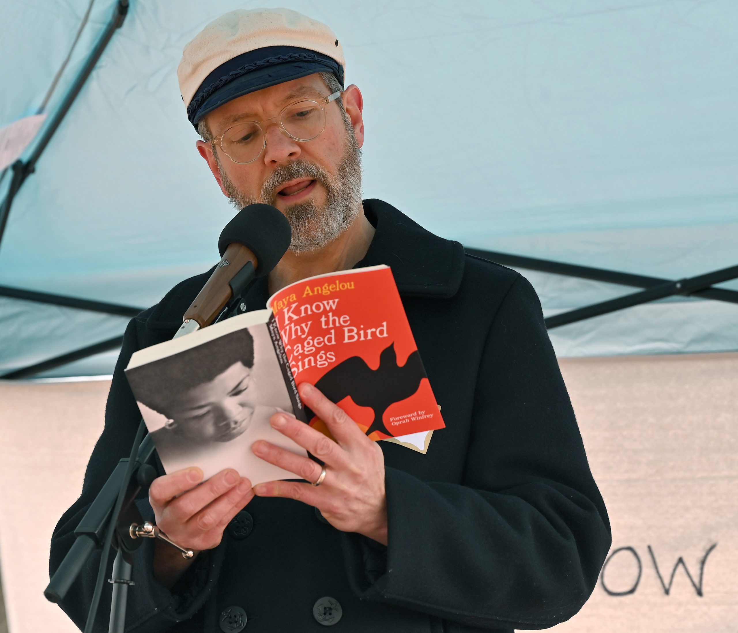 Ben Thompson reads a chapter from the book. Local alumni,...