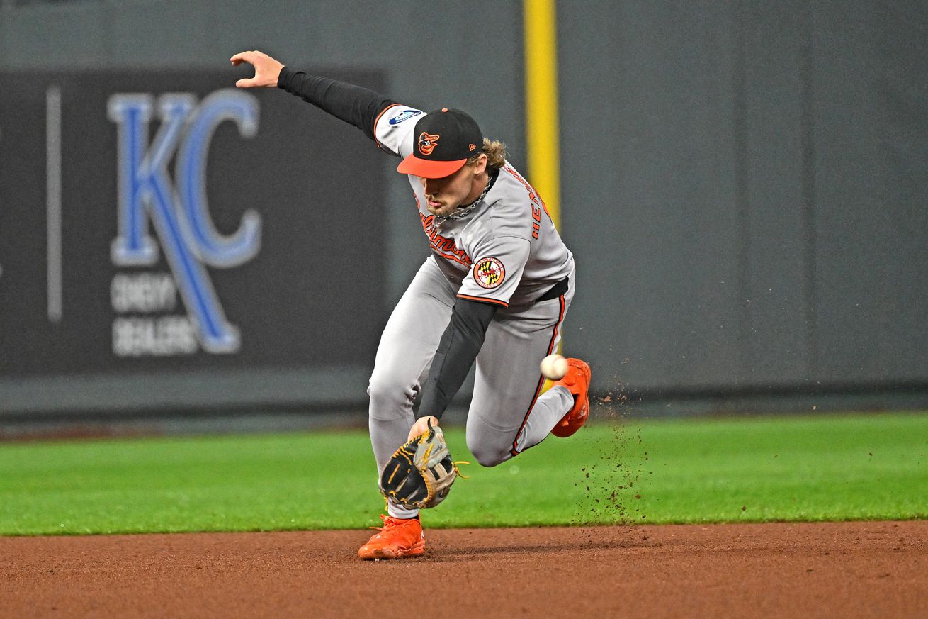 MLB: Baltimore Orioles at Kansas City Royals