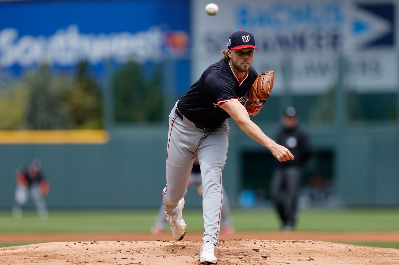 MLB: Game One-Washington Nationals at Colorado Rockies