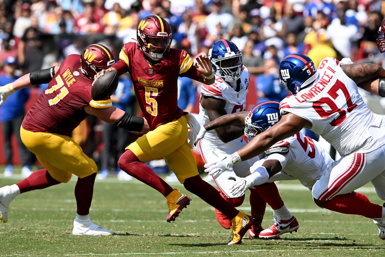 New York Giants v Washington Commanders