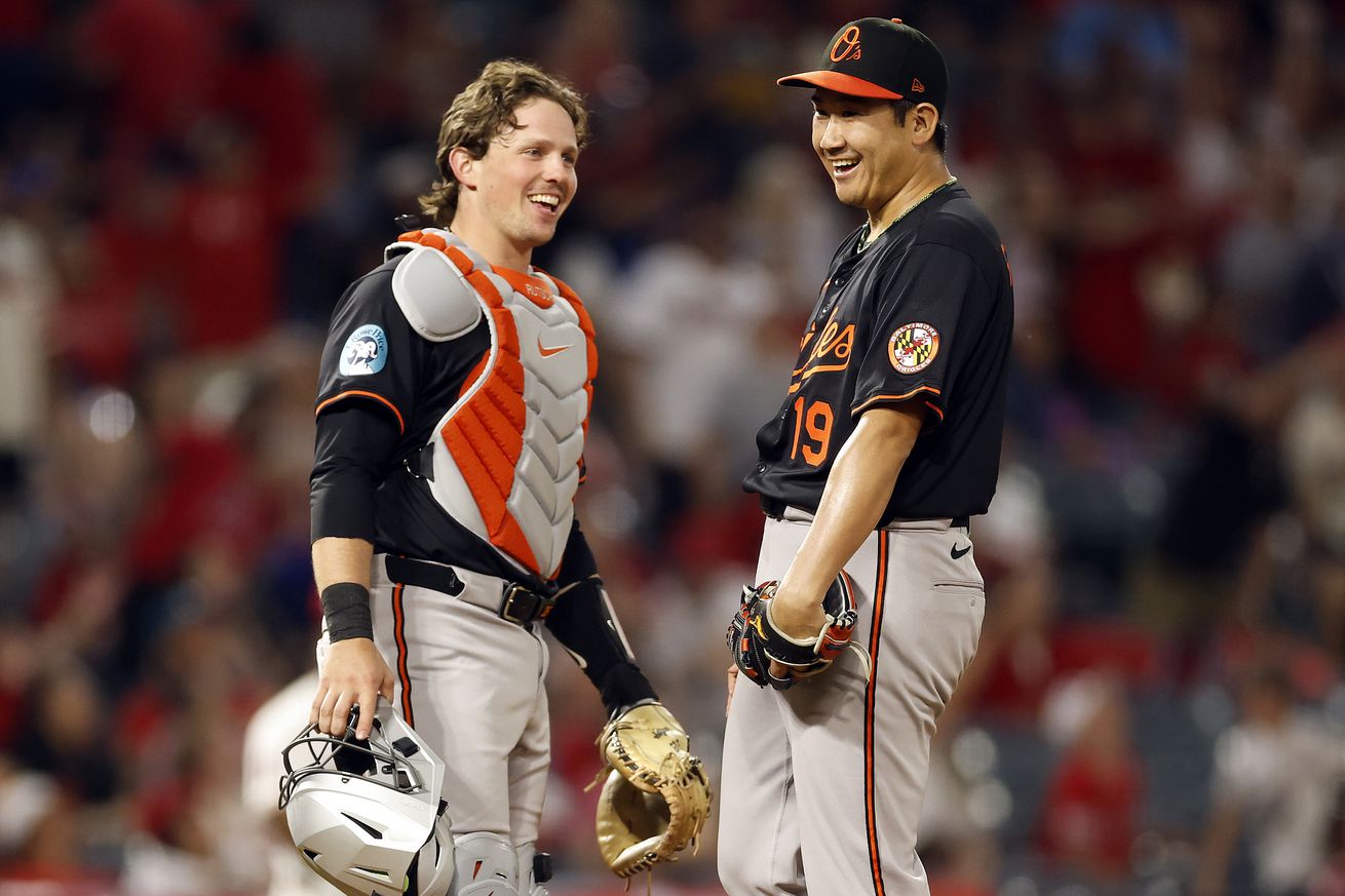 Baltimore Orioles v Los Angeles Angels