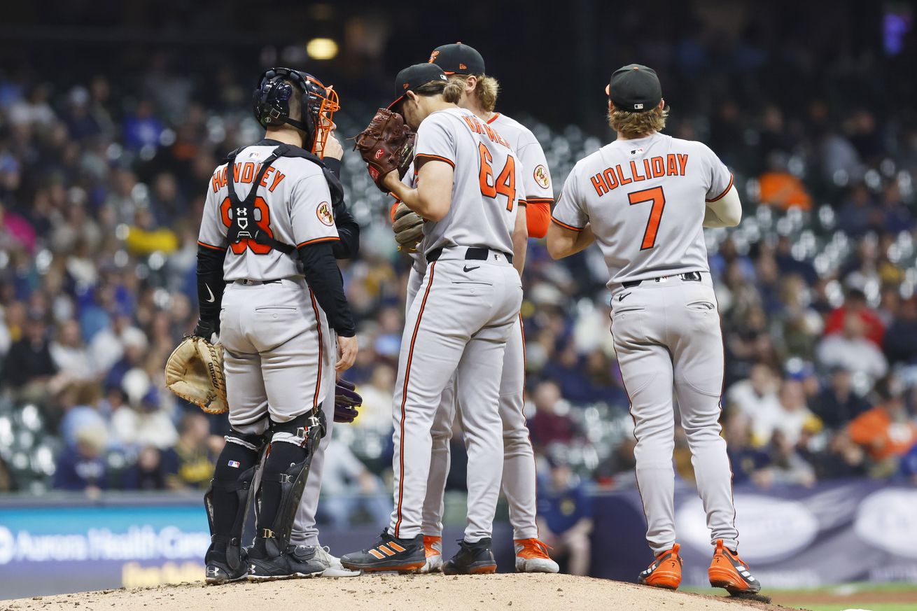MLB: MAY 19 Orioles at Brewers