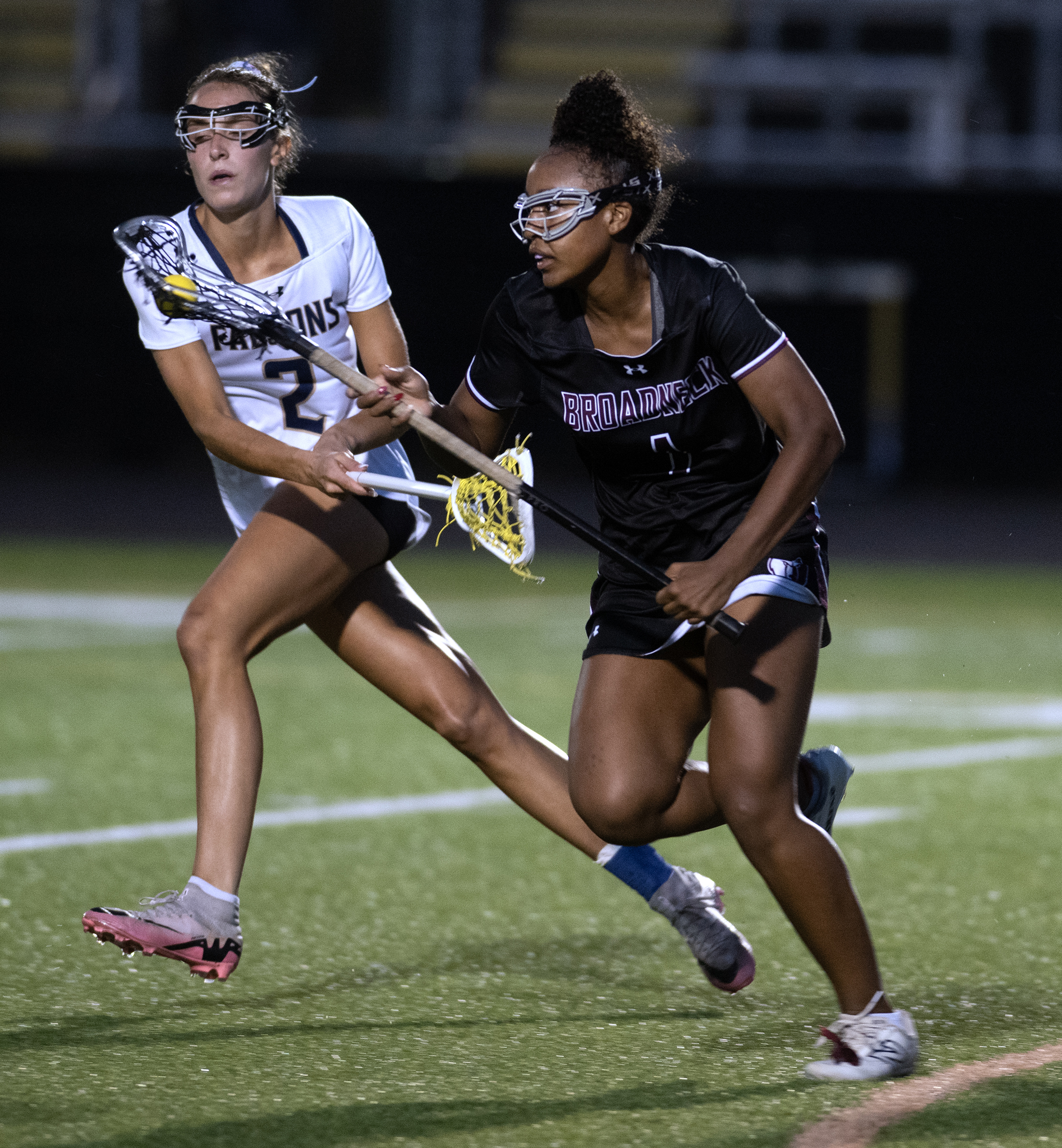 May 5, 2025- Broadneck’s Nya Williams carries the ball against...