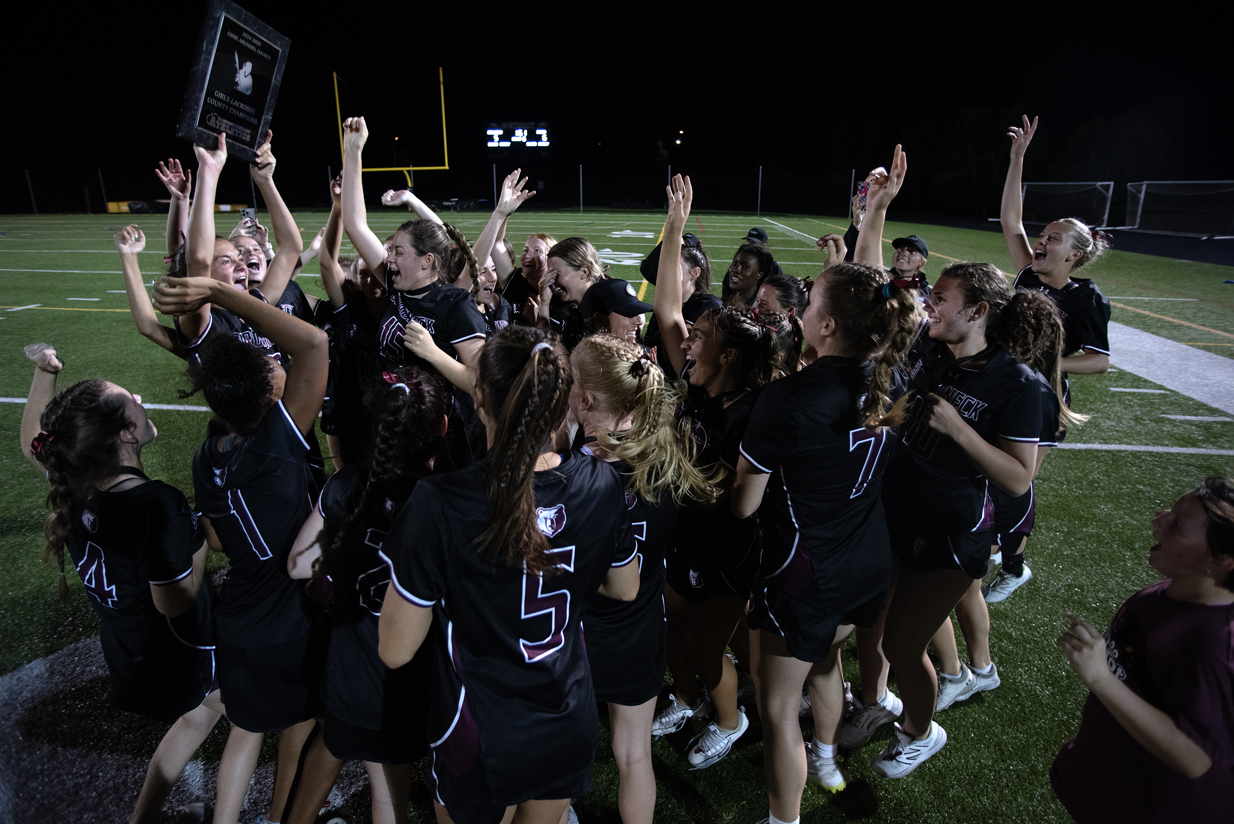 May 5, 2025- Broadneck celebrates after beating Severna Park in...