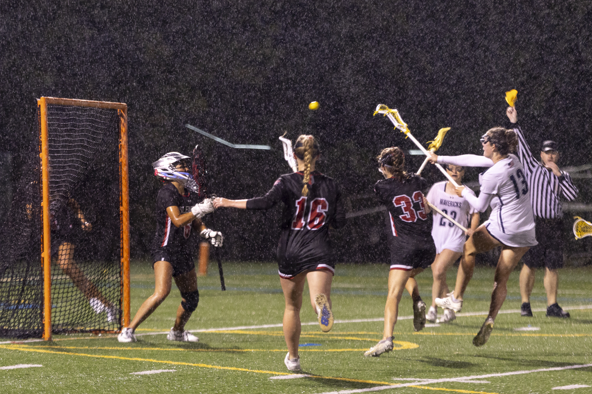 Manchester Valley’s Taylor Fique fires a shot on goal during...