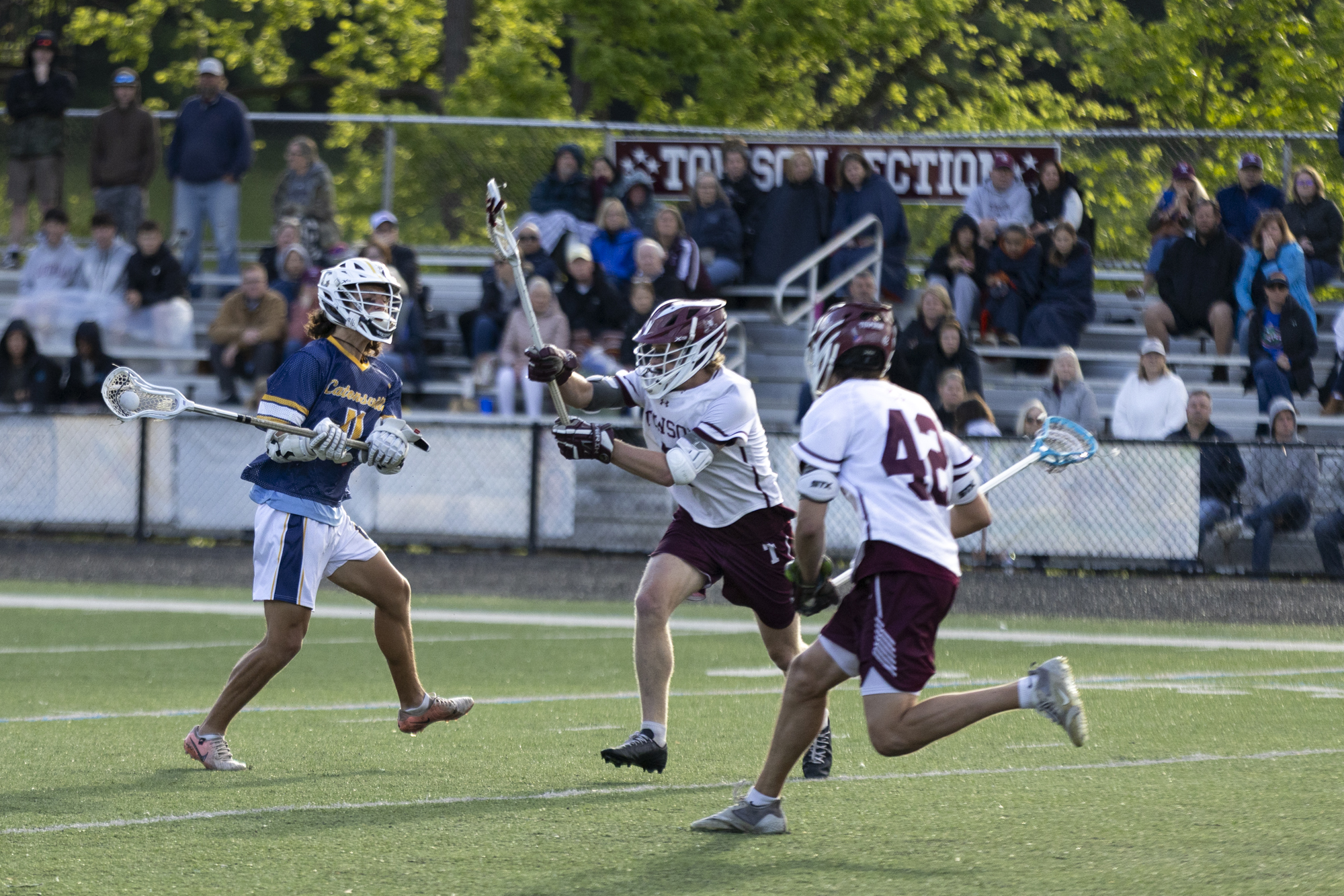 J.P. Dement fires off a deep shot during the Class...