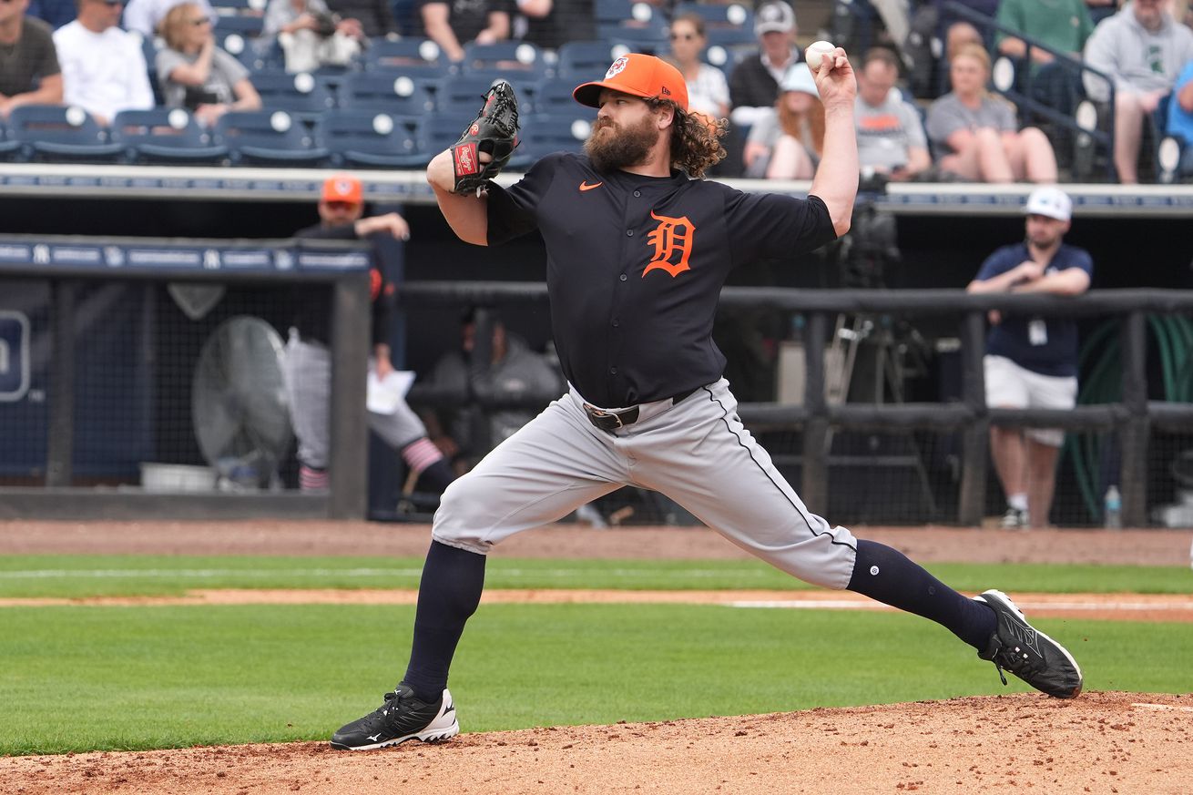 MLB: Spring Training-Detroit Tigers at New York Yankees