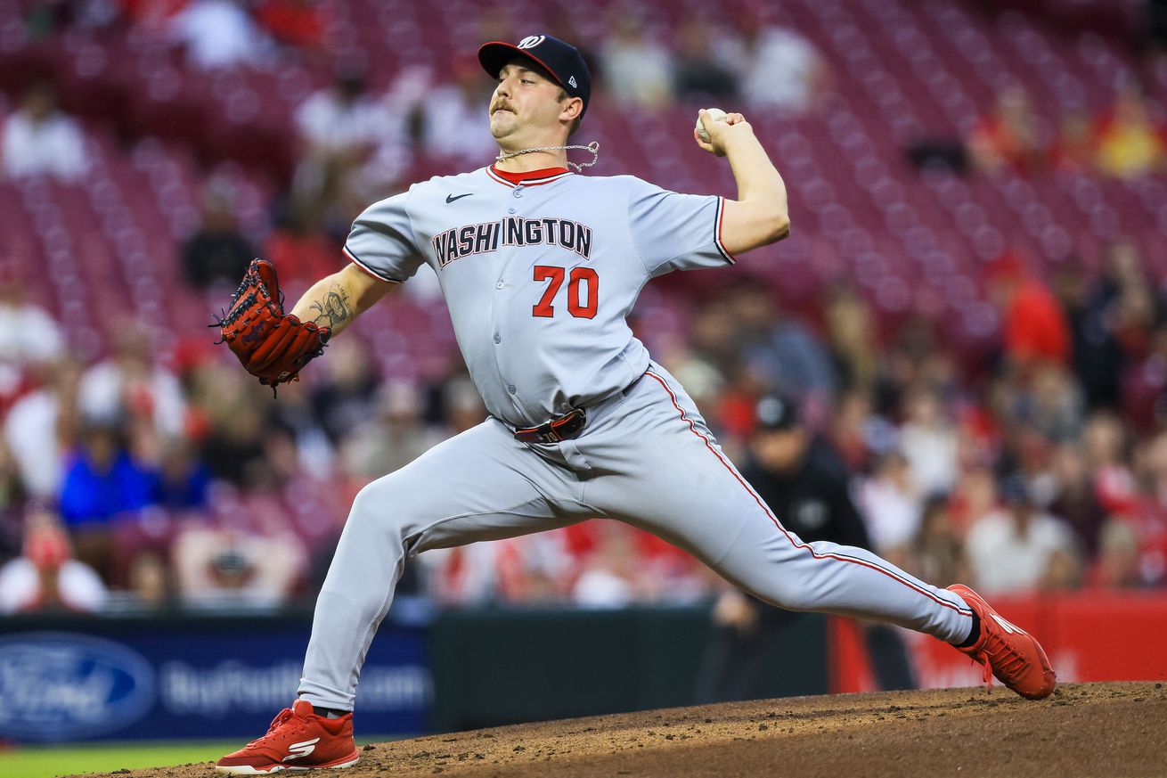 MLB: Washington Nationals at Cincinnati Reds