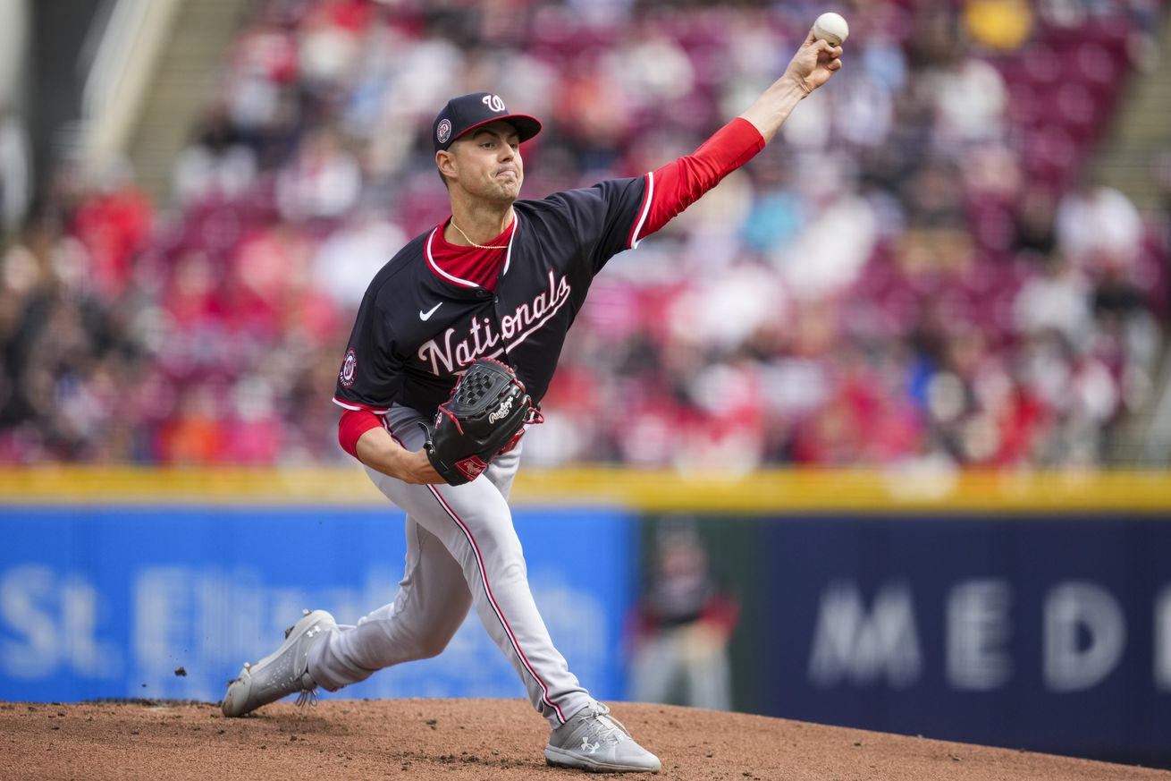 MLB: Washington Nationals at Cincinnati Reds