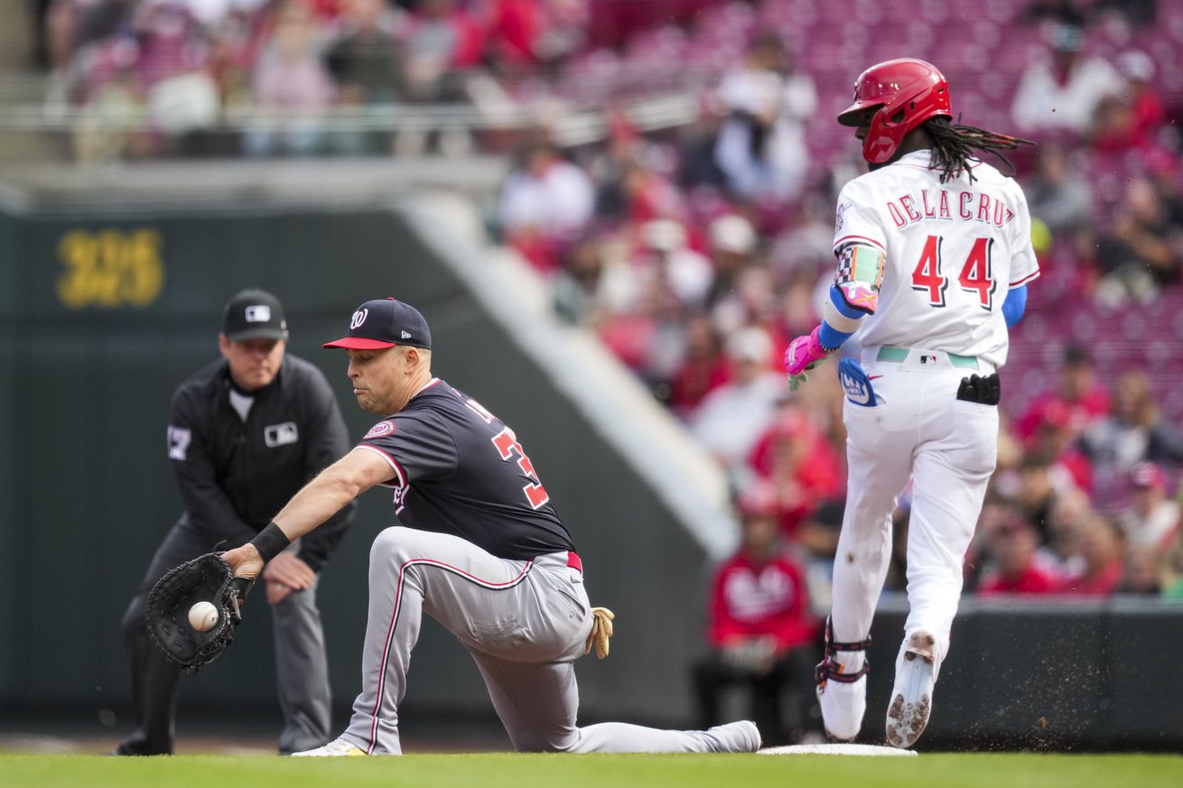 MLB: Washington Nationals at Cincinnati Reds