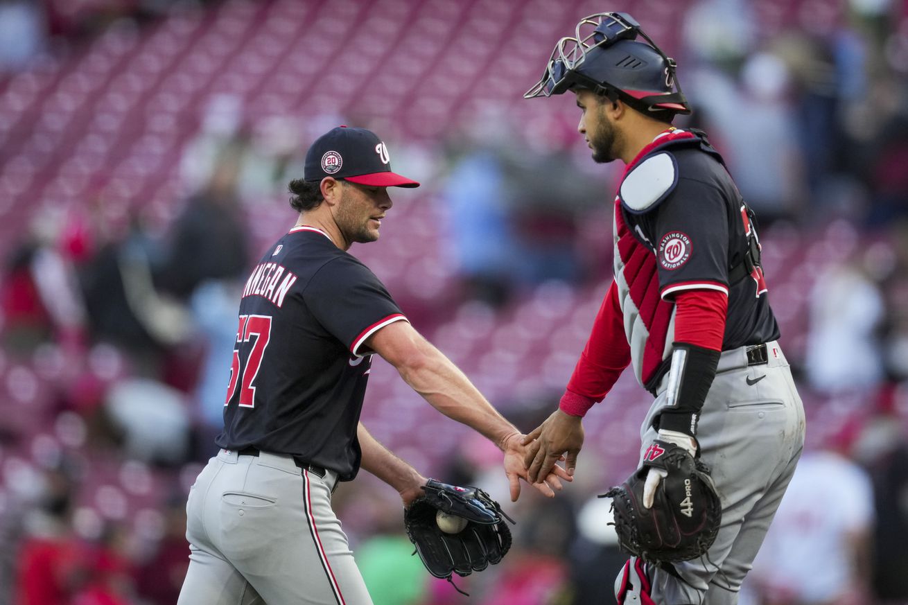 MLB: Washington Nationals at Cincinnati Reds